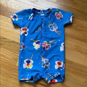 Hannah Andersson swim 3-6 months rash guard